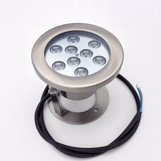 Weiß CE IP68 ISO RoHS Zertifikat Spot LED Lampe LED Tanzen unter Wasser Musik Brunnen Düsenlicht