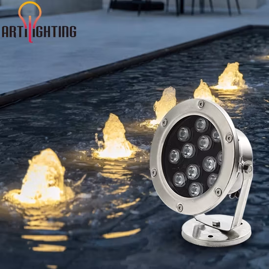 LED-Außenspot-Unterwasserbrunnen-Poolleuchte